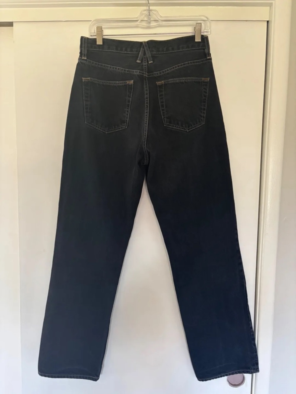 SLVRLAKE Black Straight-Leg Jeans - Picture 3 of 3